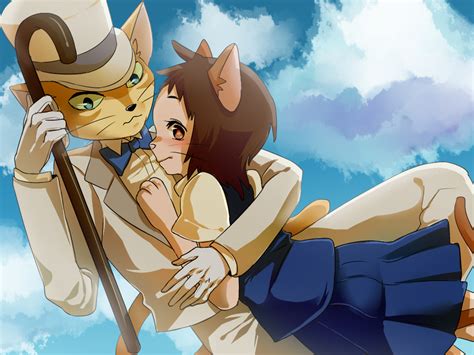 Haru and Baron - The Cat Returns Fan Art (43146582) - Fanpop