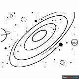 Galaxy Coloring Page  Easy Drawing Guides sketch template
