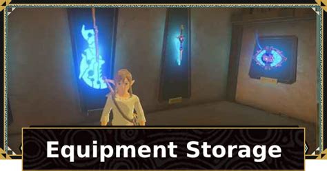 BotW | How To Store Weapons & Equipment Guide | Zelda Breath Of The ...