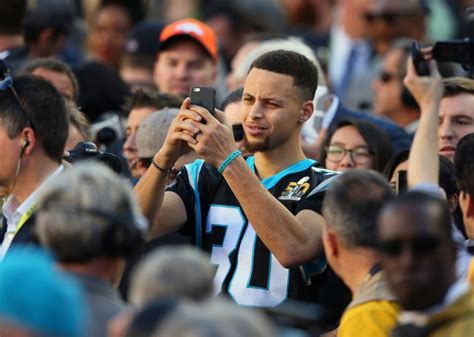 Stephen Curry Takes Panthers' Super Bowl Loss in Stride