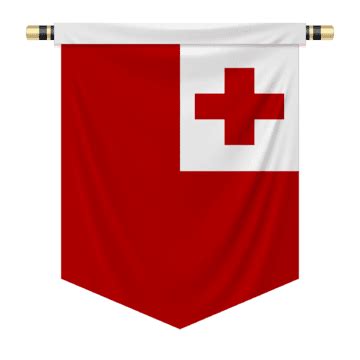 Flag Of Tonga, Nation Flag, Country Flag, Waving Flag PNG Transparent ...