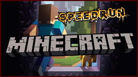 MINECRAFT SPEEDRUN! - YouTube