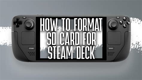 How to format an SD card for Steam Deck - Dexerto