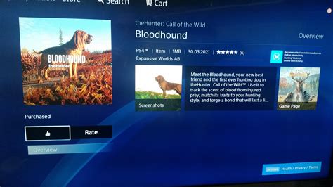 Bloodhound DLC purchased on PS4. Now to wait for the update to come out. : r/theHunter