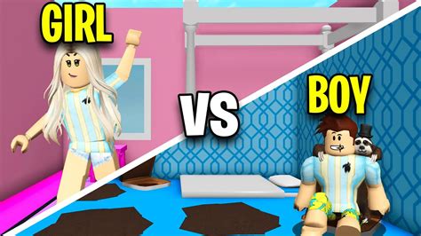 Girlfriends vs Boyfriends BUILD BATTLE! (Roblox) - YouTube