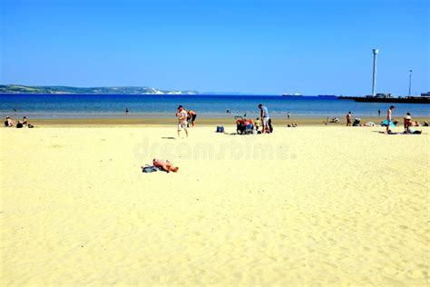 Weymouth Beach, Dorset, UK. Editorial Photography - Image of coast ...