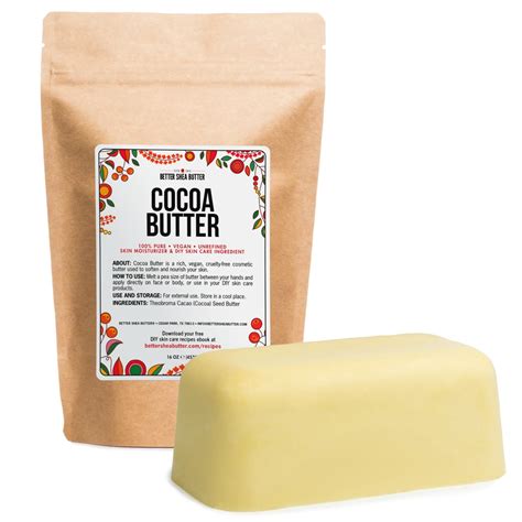 Organic Cocoa Butter - Raw, Pure & Unrefined | Better Shea Butter