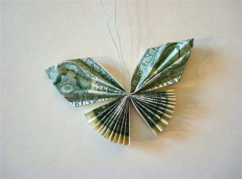 DIY Money Butterfly Origami - The Idea King