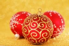 Golden Christmas Balls Free Stock Photo - Public Domain Pictures