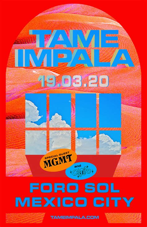 Tame Impala Poster Concert 11 x 17 inches MGMT Clairo MC ...