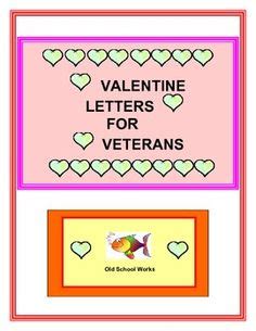 Valentines for Vets Ideas