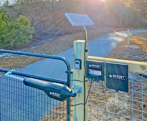 Ghost Controls #1 DIY Solar Optimized Automatic Gate Opener Systems