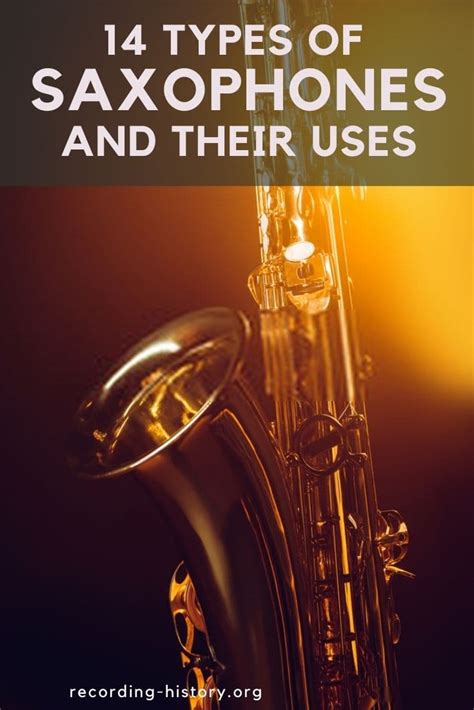 14 Types of Saxophones and Their Uses (With Pictures)