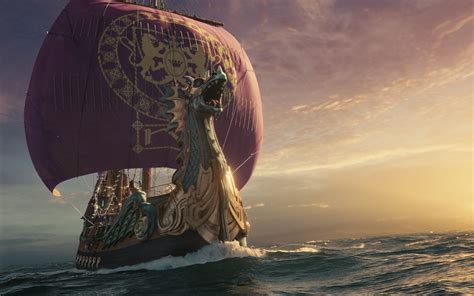 HD Wallpaper: The Voyage of the Dawn Treader Ship from Narnia