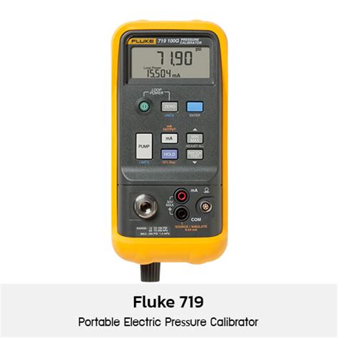 Fluke 719 Portable Electric Pressure Calibrator