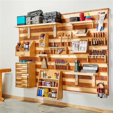 How to Build a French Cleat Tool Storage Wall | Tool wall storage, Workshop storage, Tool ...