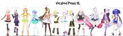 .: MMD Vocaloid Poses Pack DL :. by Darkivralii666 on DeviantArt