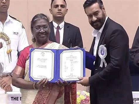 68th National Film Awards: Ajay Devgn receives Best Actor honour for ...