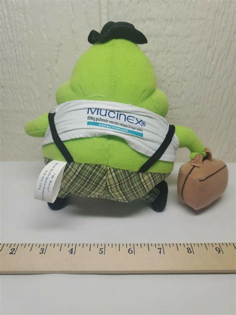 🔥Mucinex Mr. Mucus Plush Doll Cold Flu Advertising Promotional ...