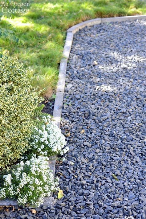 Easy Inexpensive Cement Garden Edging for Beds & Paths | An Oregon Cottage