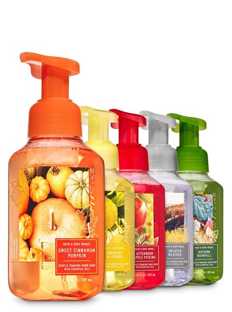 Bath & Body Works Fall Is Calling Gentle Foaming Hand Soap, 5-Pack ...