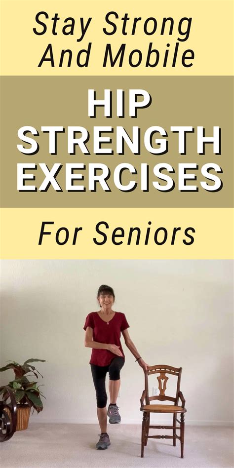 Hip Strengthening Exercises For Seniors - Fitness With Cindy