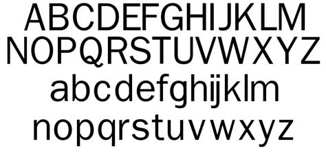 Non Serif font by Manfred Klein - FontRiver