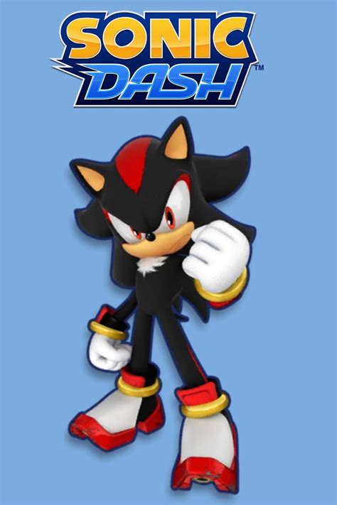 Sonic Dash Shadow Hedgehog