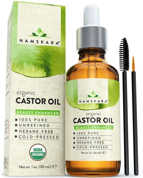 Organic Castor Oil - USDA Certified Organic 100% Pure, Cold-Pressed ...