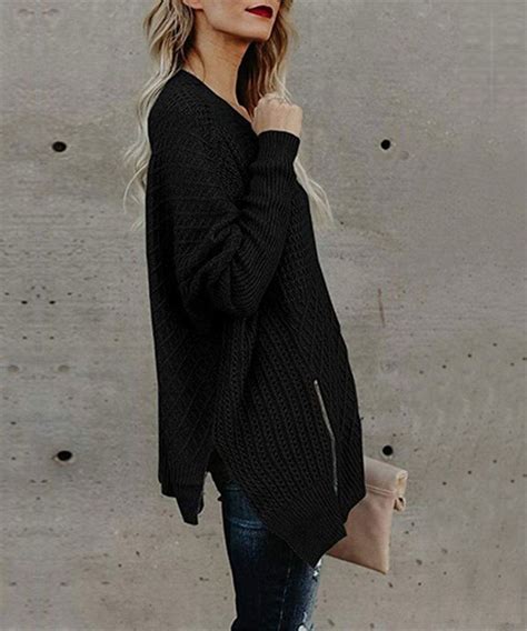 Fashion loose round neck sweaters - Fashion Store | Round neck sweaters, Sweaters, Fashion