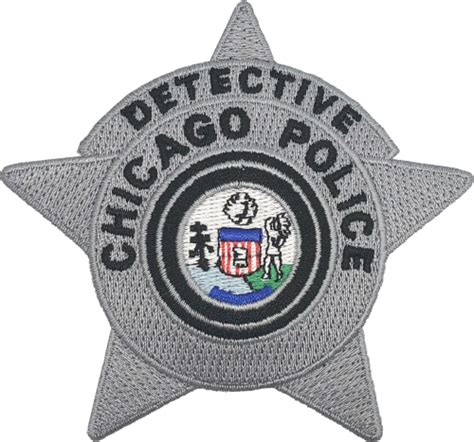 CHICAGO POLICE STAR PATCH: Detective - Chicago Cop Shop