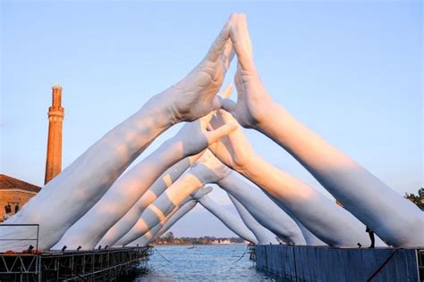 Giant Hands Reaching For Each Other Becomes The Newest Monumental ...