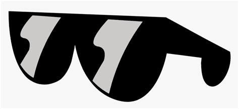 Sunglasses Vector Cool - Transparent Background Cartoon Sunglasses Png ...