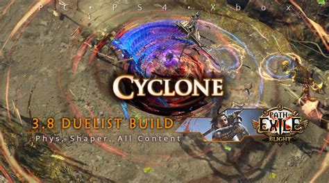 [Duelist] PoE 3.8 Cyclone Slayer Shaper Build (PC, PS4, Xbox) - poecurrencybuy.com