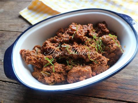 Rendang Daging Padang Sedap - Azie Kitchen