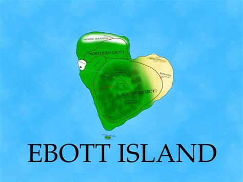 Ebott Island Map (My AU) by steamdiesel on DeviantArt