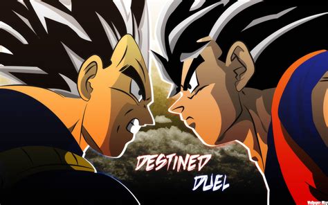 Goku vs Vegeta Wallpaper - Dragon Ball Z Wallpaper (35965661) - Fanpop