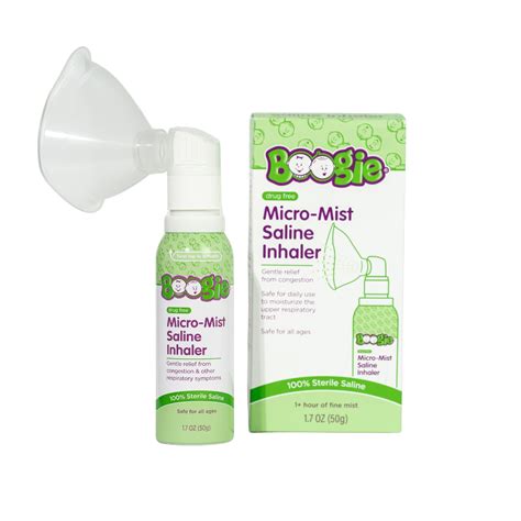 The Boogie Brand Micro-Mist Saline Inhaler - 1.7oz (FSA Eligible) - CVS ...