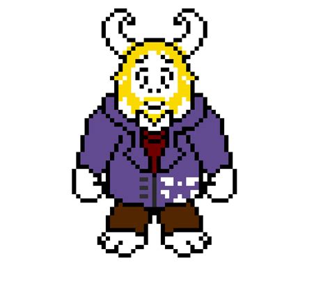 asgore sprite | Pixel Art Maker