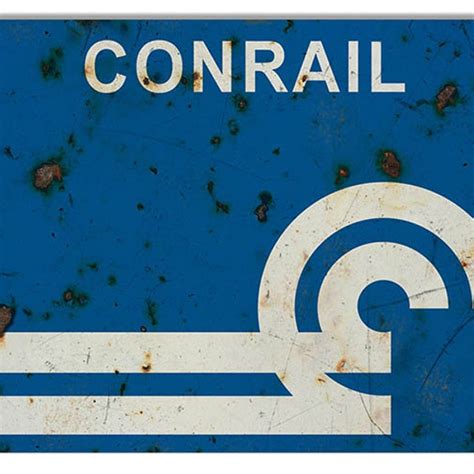 Conrail Railroad Logo - Etsy