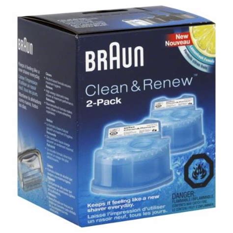 Braun Clean & Renew Refill Cartridge, 2 Pack - Ralphs