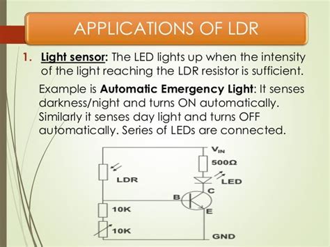 Light Dependent Resistor