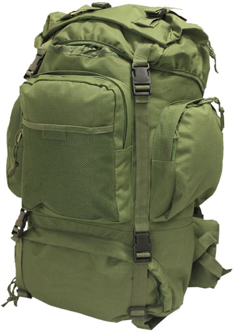 DELUXE 50L ARMY/MILITARY FORCES HIKING BACKPACK/RUCKSACK BAG WITH METAL FRAME | eBay