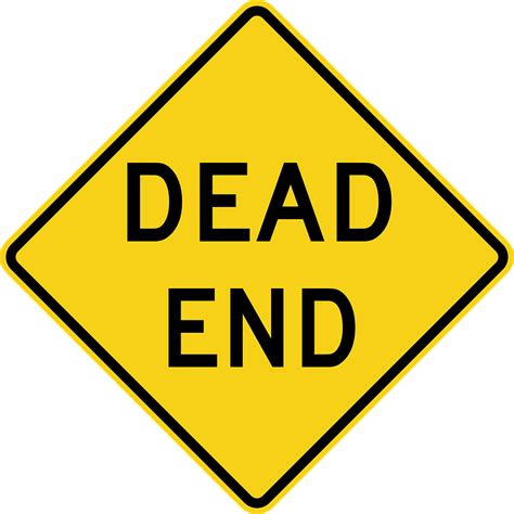 Download Dead End, Road Sign, Roadsign. Royalty-Free Vector Graphic - Pixabay