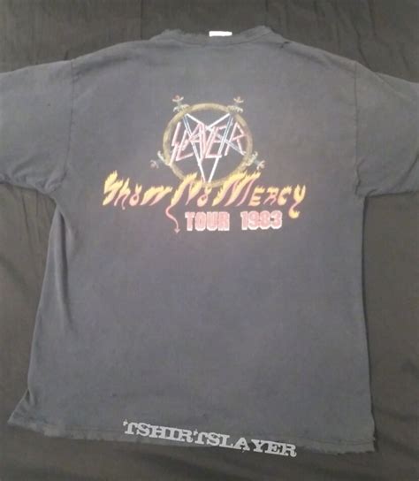 Slayer Show No Mercy Tour 1983 | TShirtSlayer TShirt and BattleJacket ...