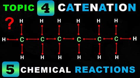 Chapter 4 - Topic 4 Catenation | Topic 5 Chemical Properties of Carbon ...