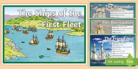 What was the First Fleet? | Australian History Wiki - Twinkl