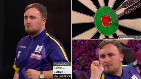 Luke Littler beats Rob Cross to reach PDC World Darts Championship final