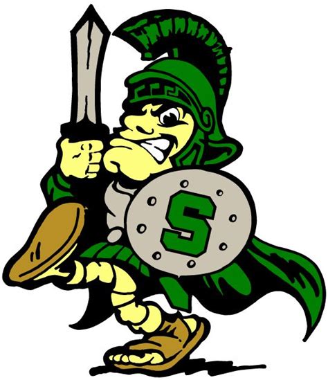 Michigan State Spartans Mascot Logo - NCAA Division I (i-m) (NCAA ... | MSU Information ...