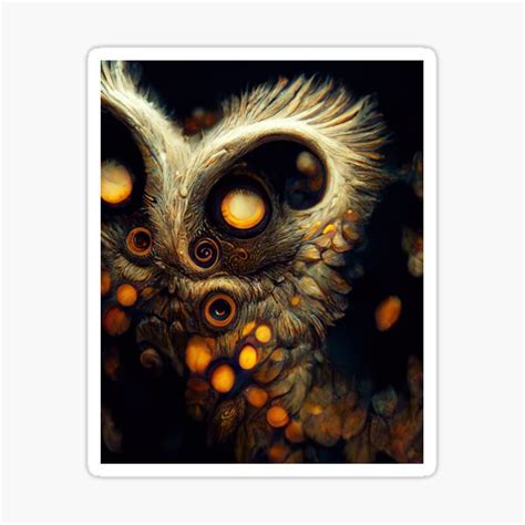 "Spirit animal : Owl 1" Sticker for Sale by CEVmemories | Redbubble